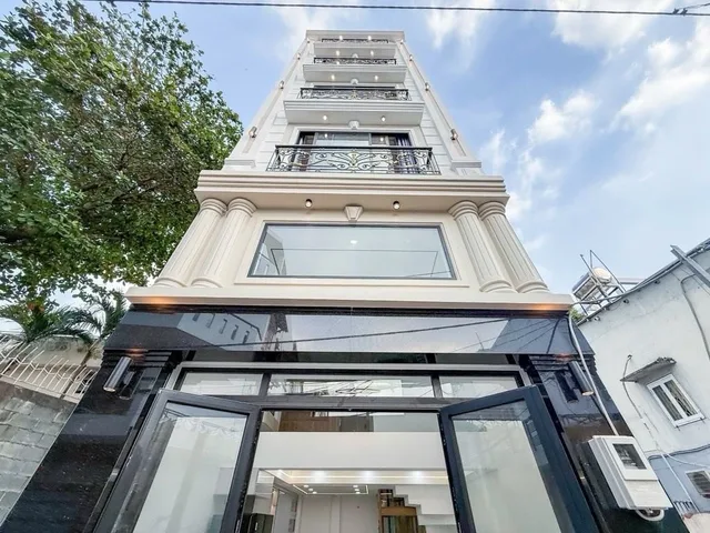 SIÊU PHẨM XÂY MỚI 6 TẦNG THANG MÁY - HẺM XE TẢI - NGAY PHAN ĐĂNG LƯU - VIEW HỒ BƠI XANH MÁT - DTSD 200M² SỔ VUÔNG.