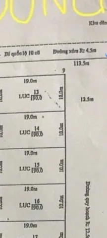 09/03/2026.Bán đất 190m² full thổ cư , lô góc 13. ngang 10m giá 6.75 tỷ tại Phường Thủy Nguyên. Thủy Sơn. liên hệ 0362558882