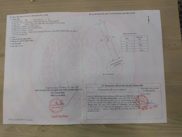 CHÍNH CHỦ Cần Bán 2 lô Đất Tại Xã An Vĩnh Ngãi Và Phường Tân Khánh, TP Tân An, Long An.