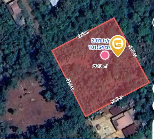 Bán đất 2643m² ngang 52m giá 5.78 tỷ tại Xã Cuôr Đăng