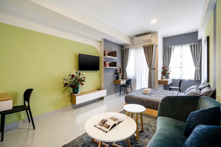 BÁN GẤP CĂN HỘ STUDIO SOHO RESIDENCE QUẬN 1 - 30M2 - FULL NỘI THẤT CAO CẤP - GIÁ 4.2 TỶ