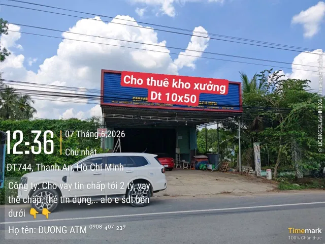 Bán đất 519.5m² có sẵn 200m² thổ cư ngang 10m giá 5 tỷ tại Xã Thanh An