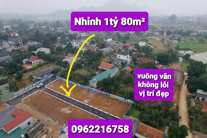 GIÁ TUYỆT CHỦNG CHƯƠNG MỸ LUÔN, NHỈNH CÓ 1 TỶ SỞ HỮU NGAY MỘT LÔ ĐẤT TIỀM NĂNG