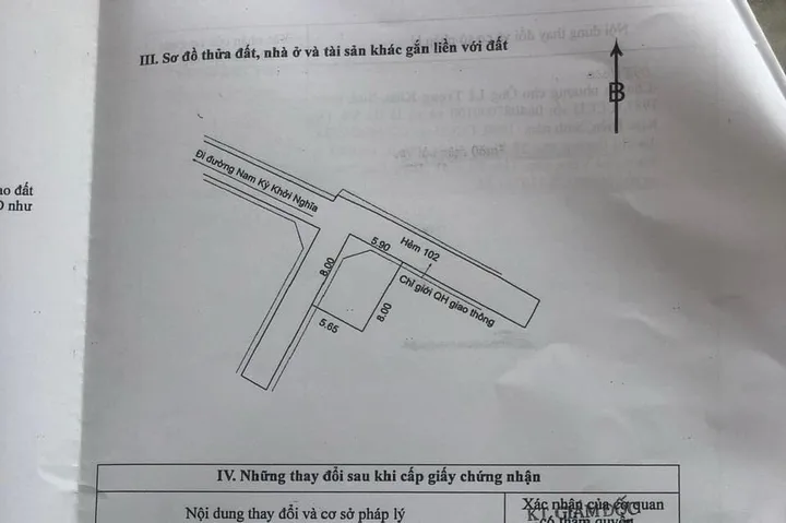 BÁN NHÀ 1 TRỆT 1 LẦU HẺM NAM KỲ KHỞI NGHĨA GẦN MẶT TIỀN ĐƯỜNG