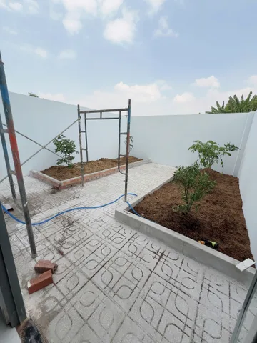 Bán nhà mới cây Phước Lợi, Bến lức dt 150m2 đã hoàn công có sân rộng trước sau ,1 lầu , 2pn,2wc giá 2,2 tỷ