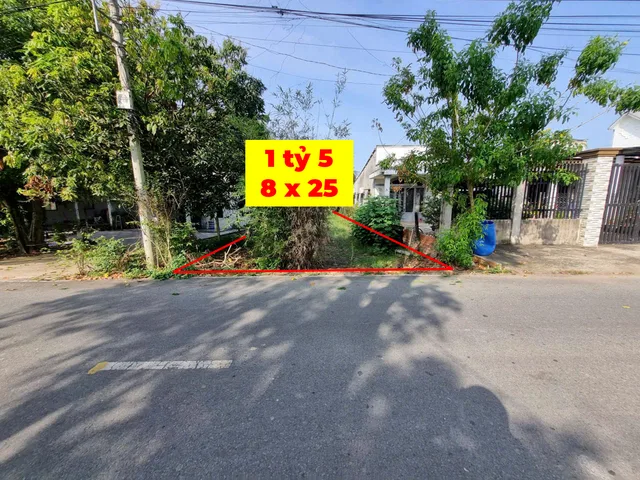 Mặt tiền NHỰA phước hiệp-củ chi, 1 tỷ 5 (ngang 8m dài 25) thổ cư hết đất. Gọi: 0772507203