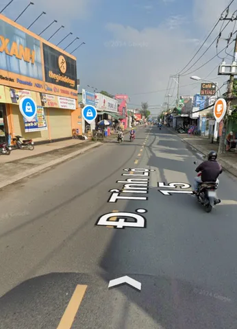 Bán nhà trọ mặt tiền đường Tỉnh Lộ 15 trung tâm xã Tân Thạnh Đông Củ Chi TPHCM, DT: 11x71m.
