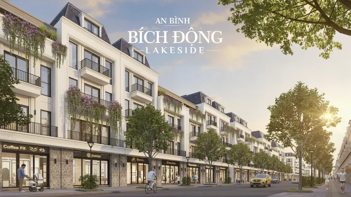 🔥Bán liền kề Bích Động Lakeside 114M² – MT 6M – trục đường 19M – gần công viên