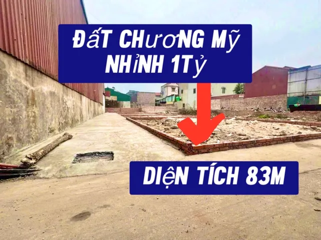 ĐẤT CHƯƠNG MỸ GIÁ CHỈ 1.5 TỶ