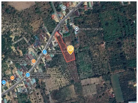 Bán đất 2299.3m² có sẵn 200m² thổ cư ngang 12.5m giá 3.5 tỷ tại Xã Ea Na