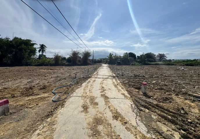 0938113403 Bán đất 119.6m² full thổ cư ngang 5.39m giá 550 triệu tại Xã Tân Định Z369
