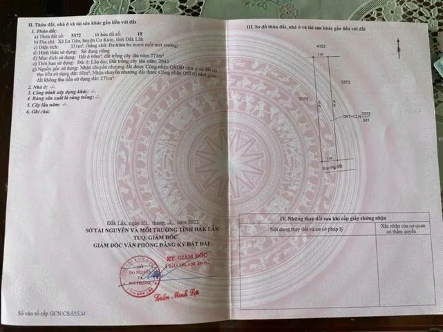 Chính chủ bán lô đất Ea Tiêu gần đường Tránh Đông Hồ Chí Minh Giá Tốt, có HH cho sale giới thiệu