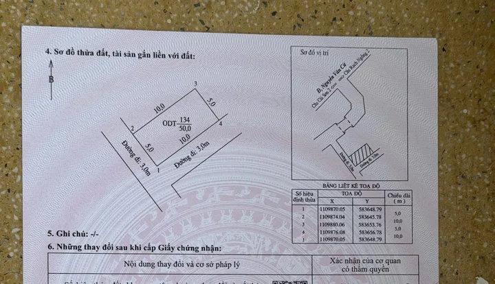 🌼 ĐANG HOÀN THIỆN - NHÀ GÓC CÁCH HỒ BÚN XÁNG 50 MÉT - CẦN THƠ 🌼  📐Diện tích: 5 x 10 = 50m2| NHÀ HOÀN CÔNG| Lộ: 3.5m| Hướng: Đông Nam vs Tây Nam| Có: 2 phòng ngủ, 2 toilet, phòng khách, bếp|
💰Gi.á: 3 tỷ 250 triệu (thương lượng)
📲 Liên hệ: 0939-260018 Trị
