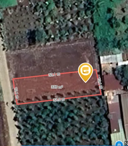 Bán đất 332.7m² có sẵn 60m² thổ cư ngang 10m giá 1.8 tỷ tại Xã Hòa Phú