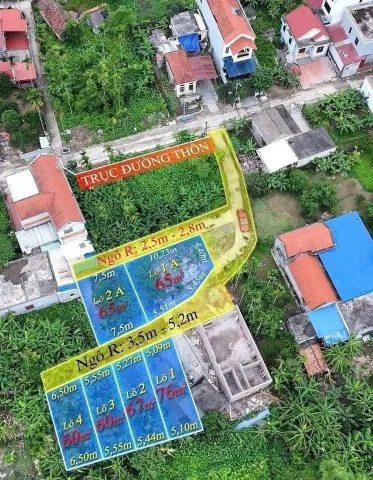 14/03/2026.Bán đất 65m² full thổ cư ngang 4,4m giá 1.58 tỷ tại Phường Thiên Hương. Lâm Động. liên hệ 0362558882