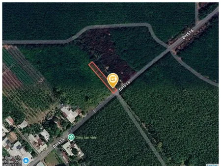 Bán đất 795.8m² có sẵn 200m² thổ cư ngang 10m giá 1.37 tỷ tại Xã Trừ Văn Thố