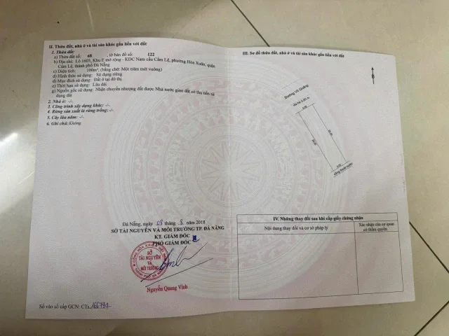 📌📌📌LÀM VIỆC TRỰC TIẾP GIÁ TỐT !!! Bán đất Võ Quảng, Hòa Xuân