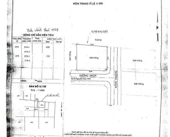 NỀN GÓC 2 MẶT TIỀN GẦN NGUYỄN DUY TRINH – 30,4 TRIỆU/M² – 607,5M² FULL THỔ CƯ – HIẾM TẠI PHÚ HỮU THỦ ĐỨC
