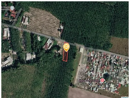 Bán đất 989.3m² có sẵn 180m² thổ cư ngang 15m giá 780 triệu tại Xã Bàu Bàng