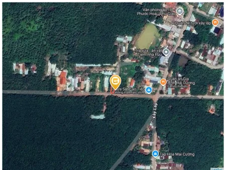Bán đất 489.9m² có sẵn 100m² thổ cư ngang 5,8m giá 930 triệu tại Xã Phước Hòa