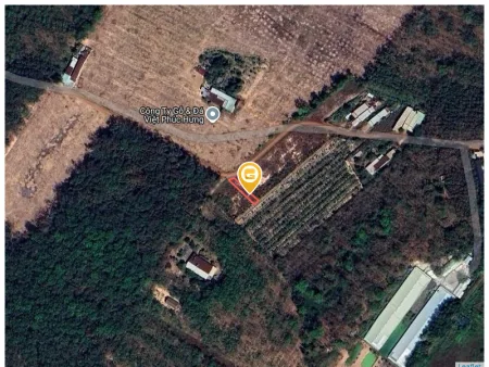 Bán đất 165.9m² có sẵn 100m² thổ cư ngang 5,6m tại Phường Long Nguyên