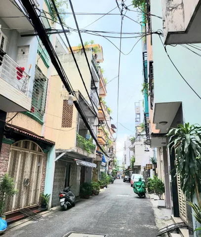 Nhà Trệt Lầu 80m hẻm xe hơi 5m đường Vạn Kiếp gần Phan Xích Long, sổ hồng 11,x tỷ