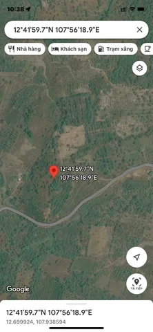Bán đất 24726.8m² ngang 190m giá 2.5 tỷ tại Xã Ea Nuôl