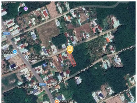 Bán đất 568.4m² có sẵn 100m² thổ cư ngang 10m tại Xã Phước Thành