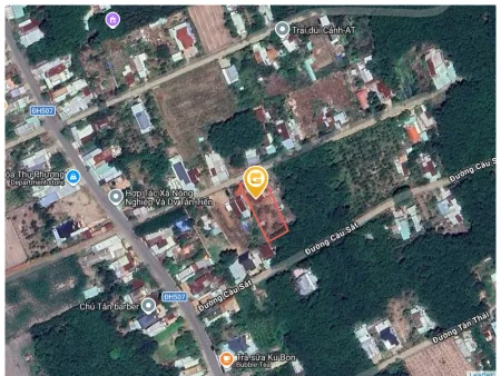 Bán đất 1318.6m² có sẵn 100m² thổ cư ngang 20m tại Xã Phước Thành