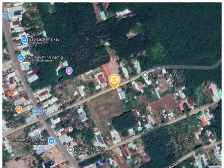 Bán đất 497.9m² có sẵn 100m² thổ cư ngang 10m giá 780 triệu tại Xã Phước Thành