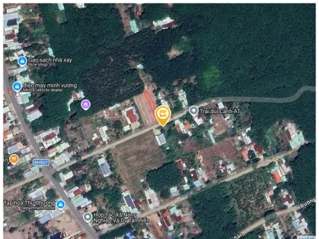 Bán đất 290.5m² có sẵn 100m² thổ cư ngang 6m giá 690 triệu tại Xã Phước Thành