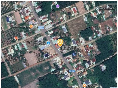 Bán đất 324m² có sẵn 100m² thổ cư ngang 5m giá 650 triệu tại Xã Phước Thành