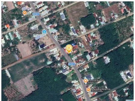 Bán đất 396.3m² có sẵn 100m² thổ cư ngang 10m tại Xã Phước Thành