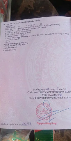 📌📌📌LÀM VIỆC TRỰC TIẾP GIÁ TỐT !!! Bán đất Bình Thái 4, Hòa Thọ Đông