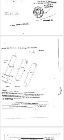 Chính Chủ CHDV Mặt tiền 63 - 65 - 67 Bàu Cát 7 – Giá 55 tỷ