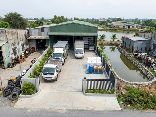Bán xưởng mặt tiền Láng Le Bàu Cò xã Lê Minh Xuân Bình Chánh TPHCM, DT: 1242m2., giá chỉ: 18Tỷ