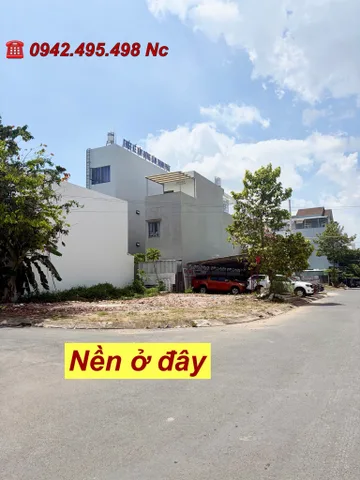 Nền Góc Phú An - Góc đường B1 và C9 - Nền góc mé ngoài thuận tiện kinh doanh, mua bán, làm công ty.