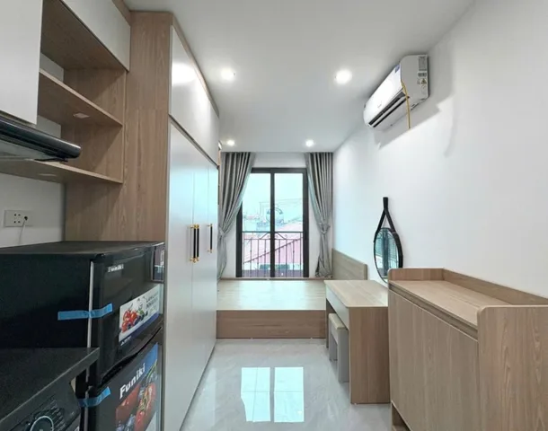 KHAI TRƯƠNG TÒA NHÀ PHÒNG MỚI TINH FULL ĐỒ NỘI THẤT - MÁY GIẶT RIÊNG TƯỜNG PHÒNG.