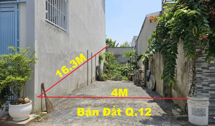 Bán đất Thạnh Lộc 17 Quận 12 gần chợ Cầu Đồng – 65m2 hẻm ô tô, giá chỉ 3 tỷ nhỉnh