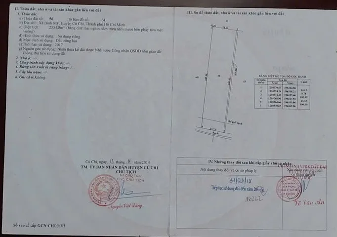 Bán đất 3060m² ngang 29m giá 15.3 tỷ tại Xã Bình Mỹ