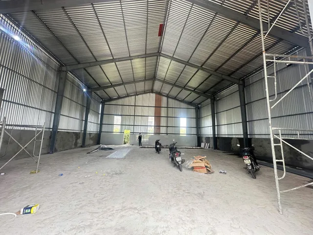 CHO THUÊ KHO XƯỞNG 300M2 ĐƯỜNG XE CONTAINER GẦN KCN HOÀ KHÁNH