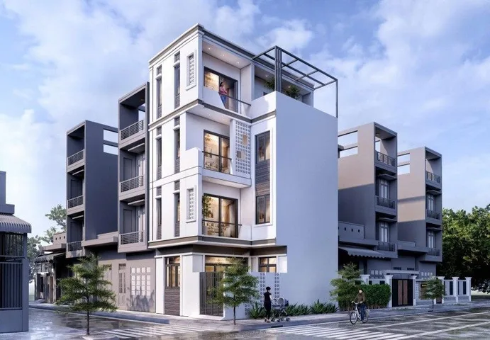 NHÀ MỚI THƯỢNG THANH – LONG BIÊN  65M² – MẶT TIỀN 6.9M – THIẾT KẾ HIỆN ĐẠI