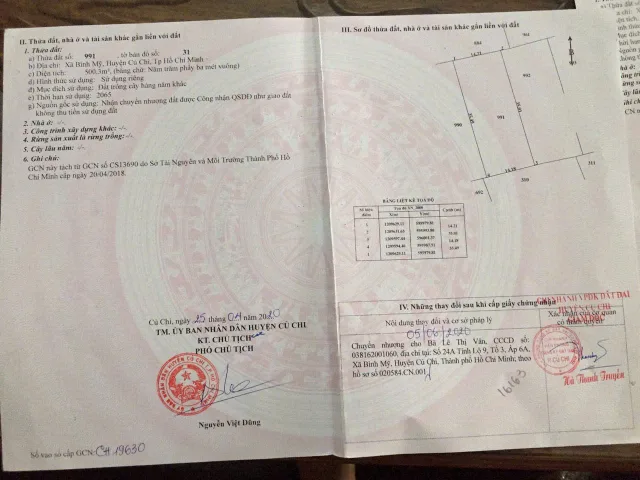 Bán đất 500m² ngang 14m giá 2.5 tỷ tại Xã Bình Mỹ