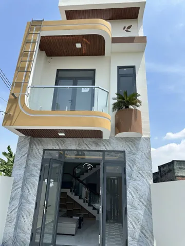 Hạ giá bán căn nhà gác lửng mới xây gần chợ bình lợi, uỷ ban