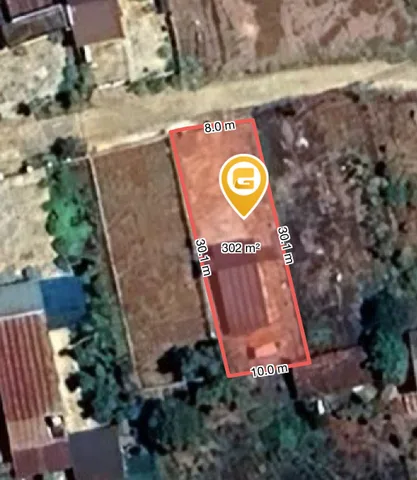 Bán đất 299.7m² có sẵn 60m² thổ cư ngang 10m giá 2 tỷ tại Xã Hòa Phú