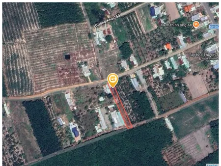 Bán đất 1052.2m² có sẵn 100m² thổ cư ngang 10m giá 980 triệu tại Xã Phước Thành