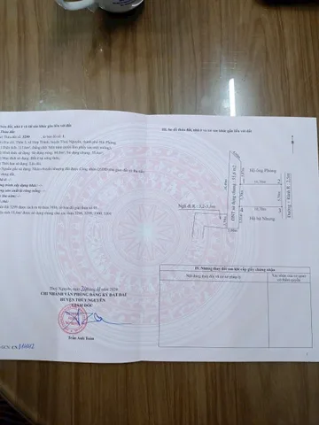 🆘 🆘🆘Chính chủ cần bán lô đất thôn 5 hợp thành , thủy nguyên HP .l/h:076.231.9990 e Thúy 
Diện tích 60m
Ngõ oto 
Xung quanh tiện ích đầy đủ
Giá 4xx