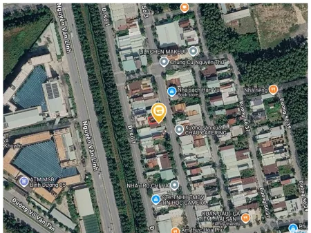 Bán đất 200m² full thổ cư ngang 10m giá 7.2 tỷ tại Phường Bình Dương