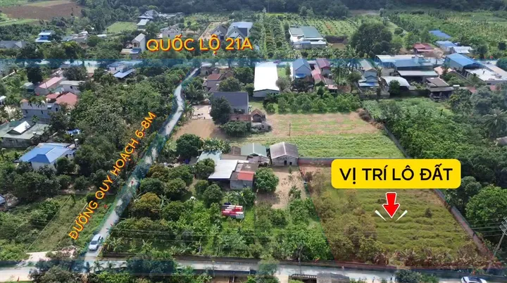 Đất nền full thổ cư - chỉ từ hơn 600tr/lô 80m - cách QL21 chỉ 30m