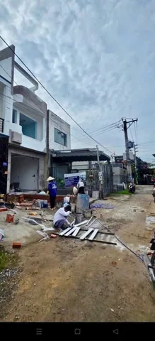 Bán đất mặt tiền buôn bán kinh doanh đường Số 6B xã Vĩnh Lộc B, huyện Bình Chánh, TPHCM, DT: 5x22m.